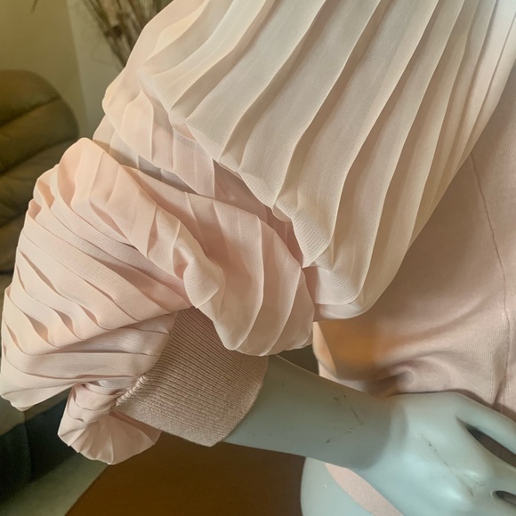 “Adrianna papell” , Sweater with silk sleeves - Picture 11 of 12